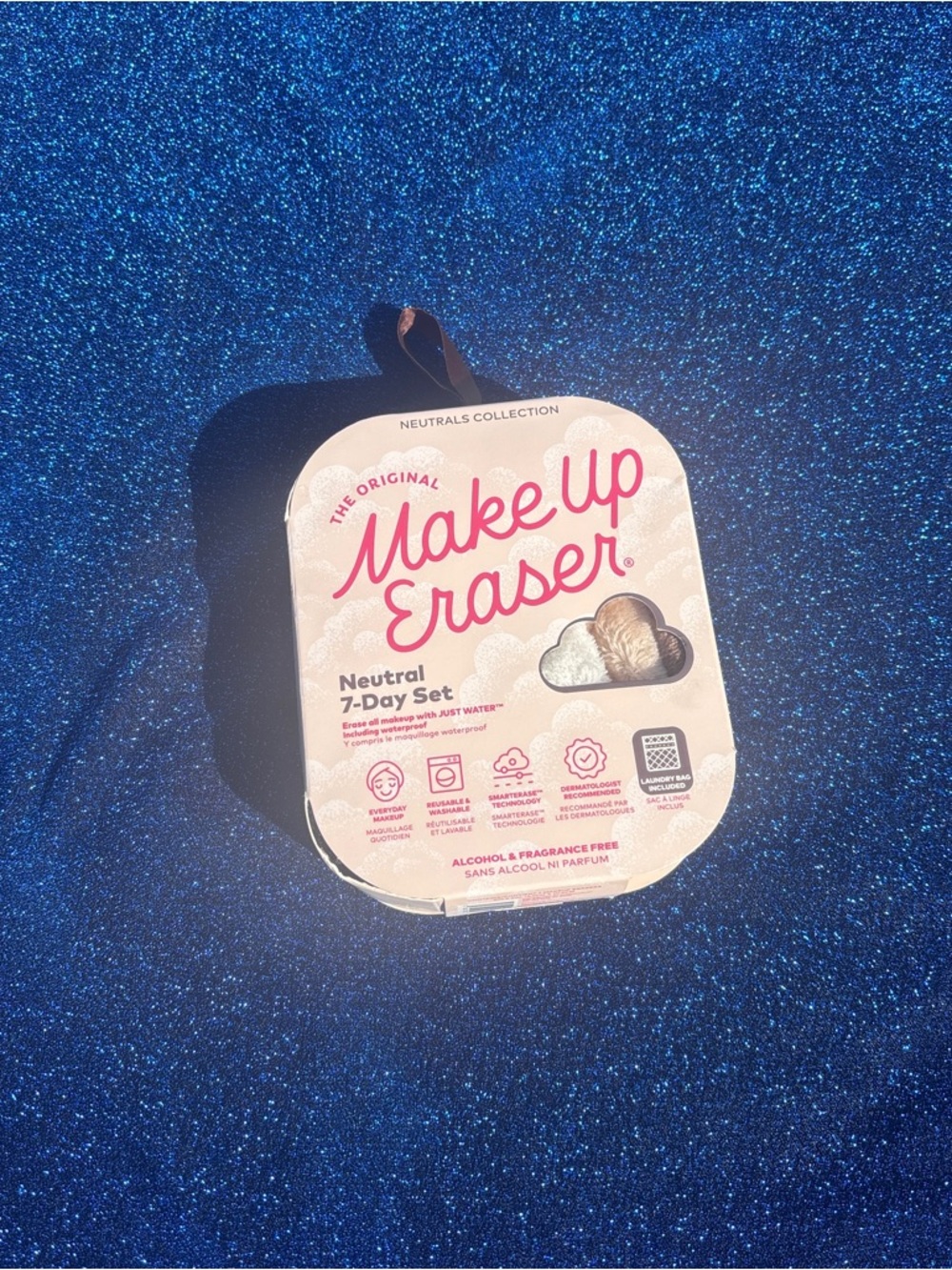 MakeUp Eraser Pink and Black Set